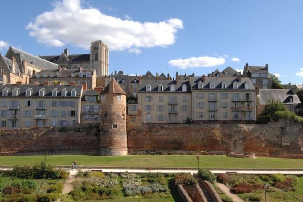 Centre Ville - 2 Lits - 4 Voyageurs - Wifi Proche Gare Du Mans 勒芒 外观 照片